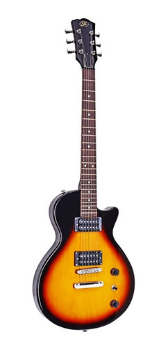 Guitarra Eléctrica Sx Ee3-vs Les Paul Humbucker Bk Vintg Sun