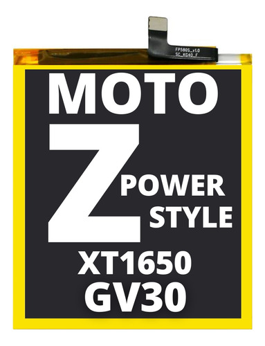 Bateria Repuesto Motorola Moto Z Gv30 Xt1650