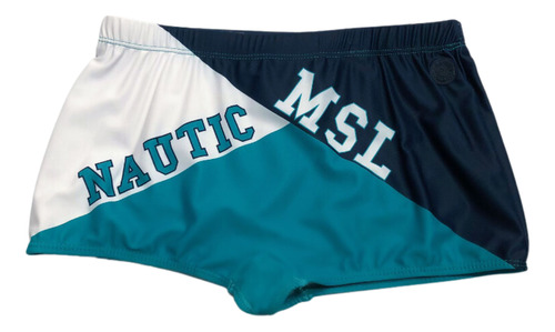 Sunga Boxer Infantil Nautic Msl Verde Fps 50 Marisol