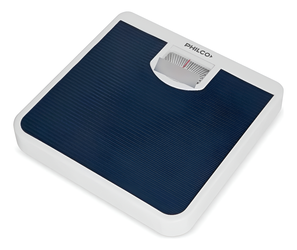 BALANZA DE BAÑO MECANICA MARCA PHILCO BA1010PN HASTA 120KG ANTIDESLIZANTE  