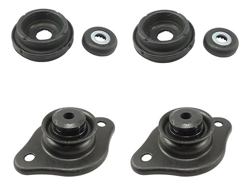 Kit 4 Bases Amortiguador Pontiac G3 2008 - 2010 L4 1.6