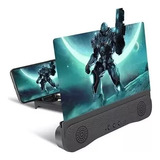 Amplificador Pantalla Celular Imagen 3d Parlantes Bluetooth