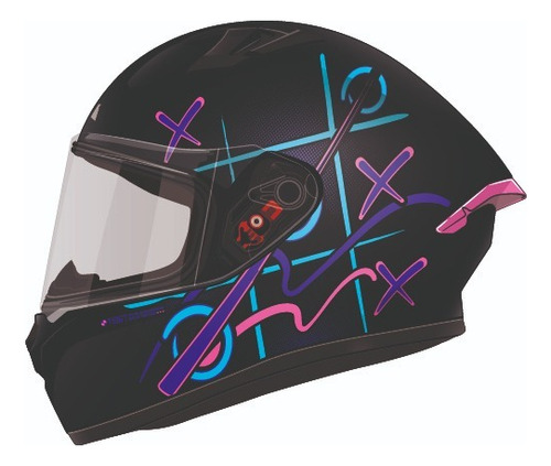 Casco Integral Ich 503 Ed Special Seagame Ngr M Fcs Visor Tr