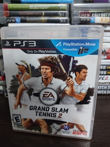 Grand Slam Tennis 2 Ps3 Físico Usado Move