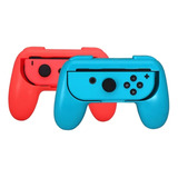 Joycon Genérico Con Empuñaduras Incluye Estuche N. Switch