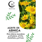Aceite De Árnica Dolores Musculares Puro Y Natural 50ml