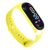 Reloj Pulsera Digital Led Touch De Silicona Unisex Deportivo