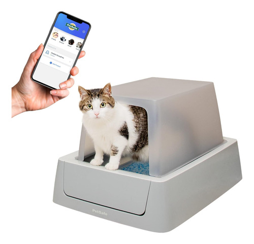 Caja De Arena Para Gatos Crystal Smart (wi-fi) Petsafe