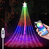 Luces De Cascada Inteligentes Para Árbol De Navidad De 350 L