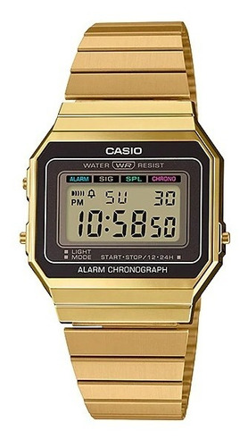 Casio Reloj Digital Ochentero A700wg-9adf