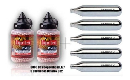 3000 Bbs .177 Copperhead 5 Umarex Co2 Xtreme C