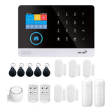 Kit De Alarma Con Sensor De Seguridad, Pantalla Gsm, Wifi, A