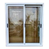 Ventanas Aluminio 120x170 Vidrio Entero 4mm Reja Y Envío