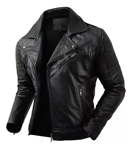 Campera Eco Cuero Hombre Importada Urbana Premium 