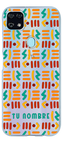 Funda Para Zte Tribal Étnico Abstracto Con Nombre