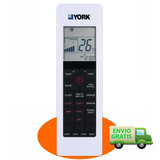 Control Para Minisplit York A/c + Pilas & Envio