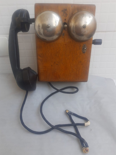 Telefone Antigo De Parede Anos 40