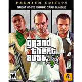 Grand Theft Auto V Premium + Great White Shark Card Xbox