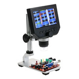 Microscopio Electronico 600x Con Base Metal 8 Led