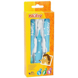 Cepillo De Dientes Para Bebe Higiene Bucal Nuby 3m+ Pack X 3