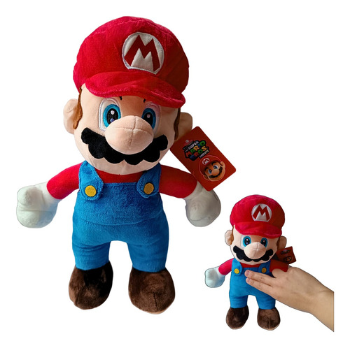 Peluches Mario Bros Con Luz Y Sonido Super Mario Bros