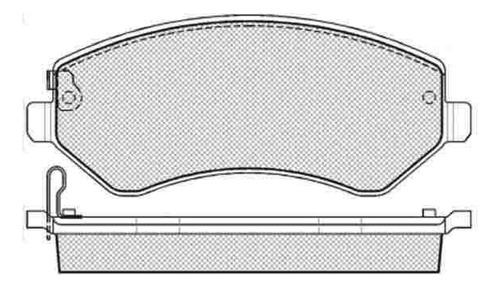 Pastillas Freno Para Jeep Liberty 02/ Delantera Marca Icer Foto 2