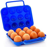 Porta Huevos X 12 Huevera Con Tapa Plastica Cocina Heladera