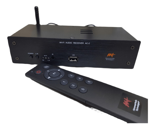 Receptor Áudio Streaming Aat Ac-2 Audiocast Multimidia