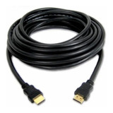 Cable Full Hd Audio Y Video 5 Mtrs Reforzado Y Recubierto