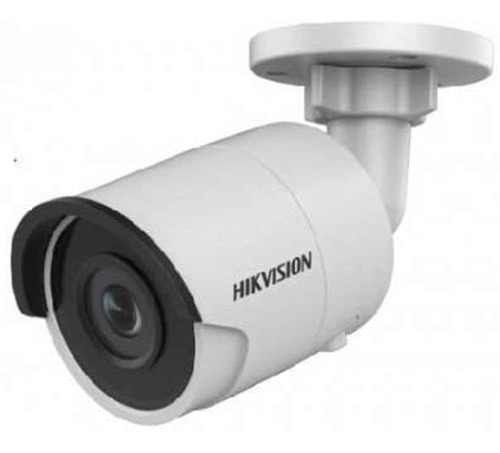 Camara Ext Mini Bala Ip 4mp Lente 4mm Ir 30m Metal Hikvision Color White