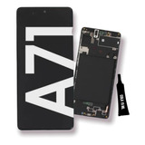 Tela Frontal Display Para Galaxy A71 A715 Incell C/aro +cola