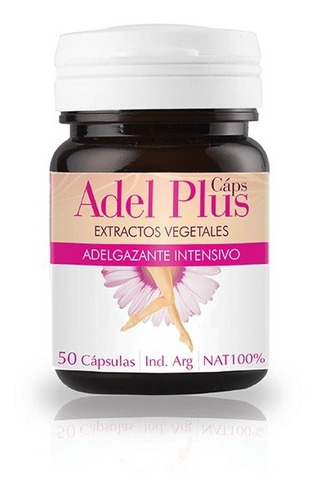 Natier Adel Plus Adelgazante Intensivo Control Peso 50 Caps