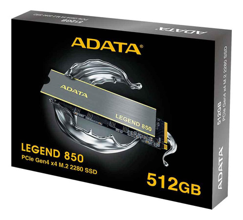 Ssd Adata Legend 850 512gb M.2 2280 Nvme Pcie 4.0