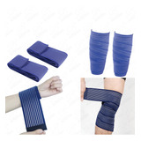 4pcs Vendas Rodillas Gym Deportivas Knee Elasticas Muñequera