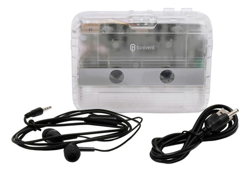 Tonivent Portable Bt Cassette Player Stereo Auto Reverse