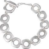 Pulsera Plata 925 Mujer Regalo Elegante Joyas Cadena Hombre