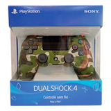 Controle Camuflado Original Sony Para Playstation 4 C/ Nf