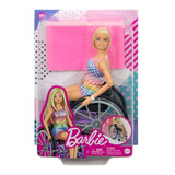 Barbie Muñeca Modelo Barbie Silla De Ruedas Hjt13