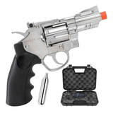 Revolver Airgun Qgk Titan 2.5-s Full Metal Co2 6mm C/ Maleta
