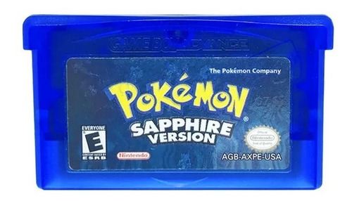 Pokemon Sapphire Game Boy Advance Gba Nds Lite Repro