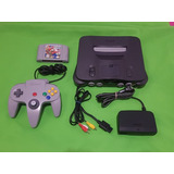 Consola Nintendo 64 Con Mario Golf, 1 Control Y Cables 