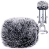 Priscila Dead Cat Pelugem Filtro Para Microfone Blue Yeti/x Cor Cinza