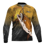 Camisa De Pesca Uv50+ Pirarara Personalizada, Ref 026