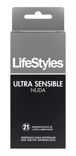Preservativos Condones 21 Unid Ultra Sensible Lifestyles