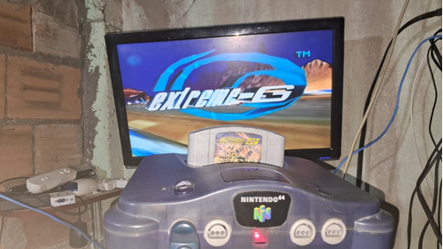 Nintendo 64br Sabor Uva 2 Fitas Completo E Funcionando 