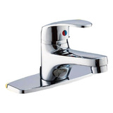 Llave Mezcladora Lavabo Cromada Monomando Mf-1040 Múnich