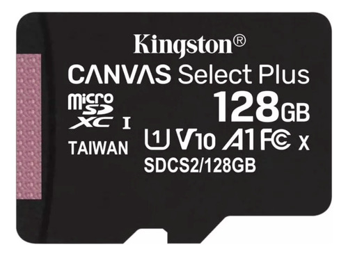 Cartão Memória Microsd 128gb Classe 10 Para Câmera Intelbras
