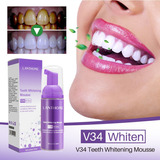 Creme Dental Clareador V34 Repara Dentes Melhora O