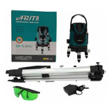 Arita - Nível Laser 05 Linhas | Verde Alcance 200m +tripé