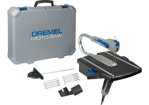 Dremel Moto-saw Sierra Caladora De Banco Con 10 Acc + Maleta